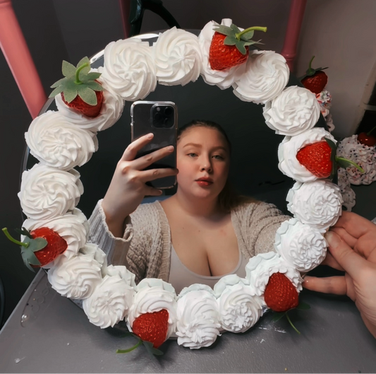 Strawberry shortcake mirror
