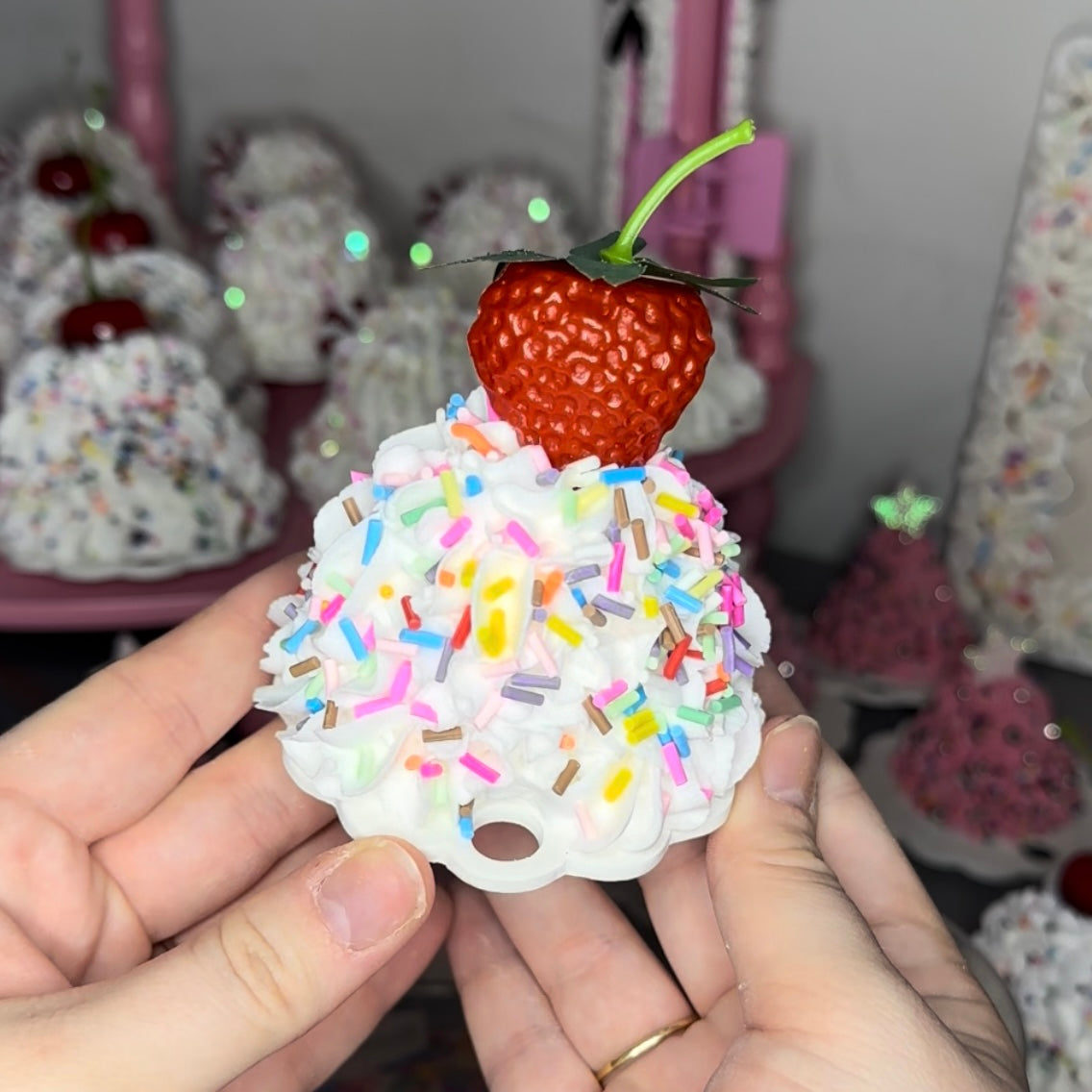 Funfetti Strawberry Topper