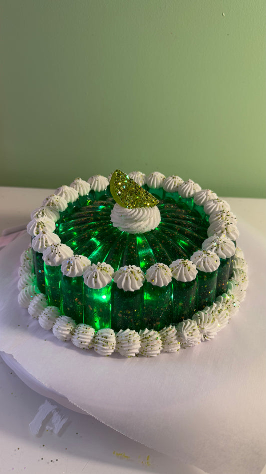 Keylime Jello Lamp Cake
